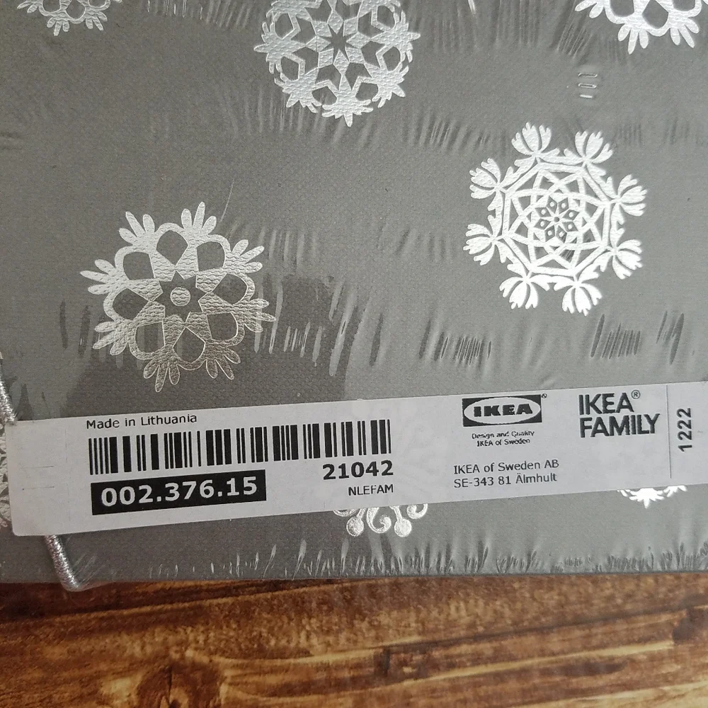 IKEA snowflake spiral